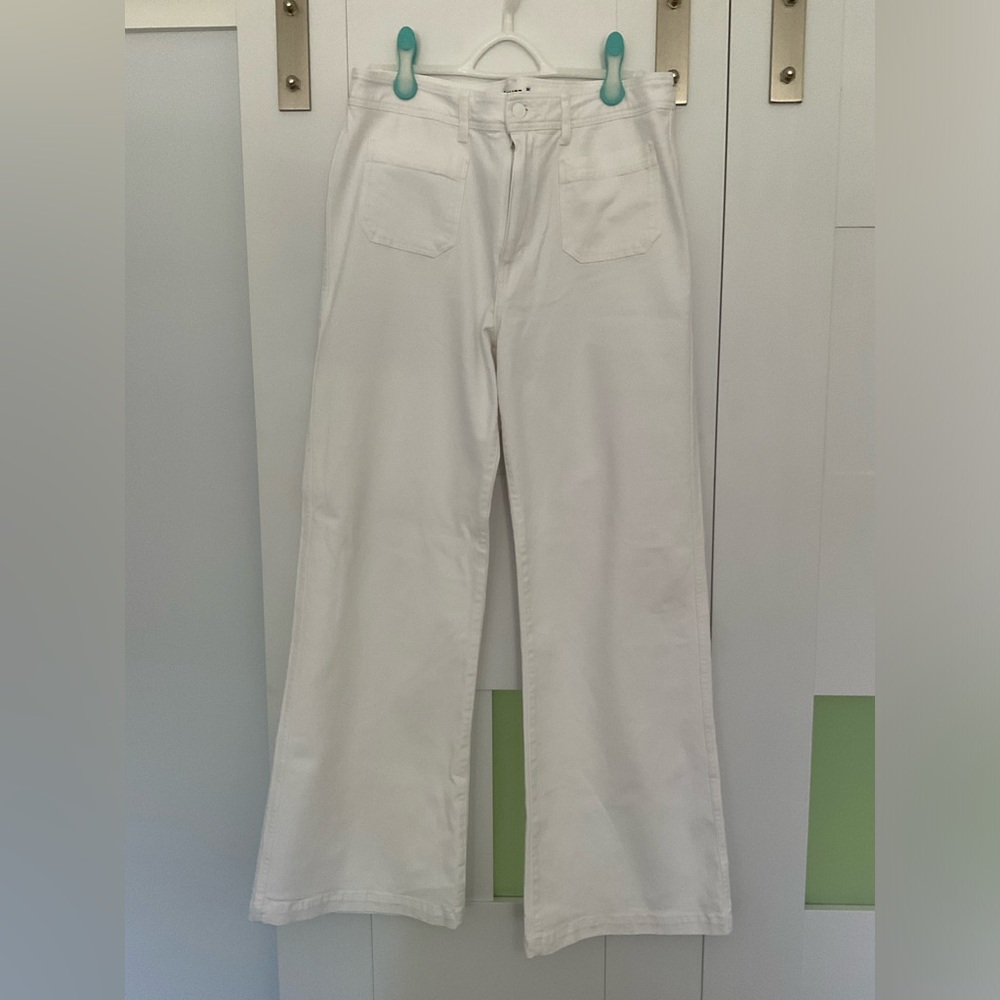 Paige High waist wide leg jeans